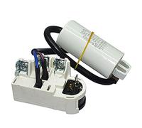 NUHFUFA TY-QZ-109 Starter+4uF Capacitor Overload Overheat Protector Refrigerator Relay Accessories for Haier Refrigerator Freezer Compressor