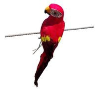 Nuhjytgf Artificial Parrot - Multifunction Parrot Model | Yard Ornaments For Home Office Private Garden Zoo Public Park Holiday Party And Wedding Ceremony