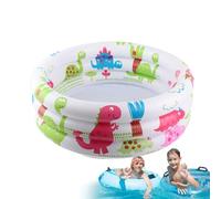 Nuhjytgf Blow up Pool for Kids, Thickened Round Kiddie Swimming Pool, Portable Summer Water, Kiddie Paddling for Backyard, Garden, Lawn