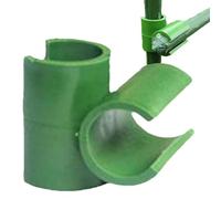 Nuhjytgf Plant Stakes Connector | Adjustable Fixing Clip Garden Trellis,Easy Installation Plant Trellis Connector for Garden, Tomato Cage, Orchards, Greenhou