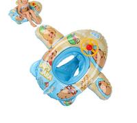 Nuhjytgf Pool Floats,with Steering Wheel Capybara Rafts | Kids Animal Swimming Float Ring | for Children Girls Boys Travel Summer Party Beach Lake Backyard Outdoor