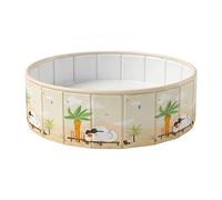 Nuhjytgf Pool Foldable - Summer Dog Bathtub | Kids Kiddie Paddling Pool - for Boys Girls Pets Backyard Camping Beach Daycare Garden Park Patio Courtyard Backyard