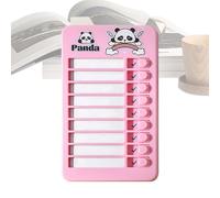 Nuhjytgf Visual Schedule for Kids,Daily Checklist Board - Behavior Chart Board - for Boys Girls Family Home Classroom Apartment Primary School Kindergarten Preschool