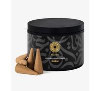 NUHR Home Dubai Luxury Oud Incense Cones, Natural Agarwood with Saffron, Apple, Vanilla and Musk Notes/20 Strong Scented Cones/Bakhoor alternative/Lasting Fragrance Aroma Natural Agarwood.