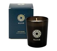 NUHR Home Scented Candles Oud Woods Luxury Candle Gifts, Rich Scent Aromatherapy Pamper Gifts for Women, Men Decorative Candles, 50 Hours Burn, Handmade, Vegetable Wax, 200gm