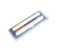 NUHUi 2 Pcs Diatomite Moisture Absorbing Stick Desiccant Clean Water Absorption Rod Drying Stick with Blister Packaging for Laboratory/Home, White, 6 Inch Length