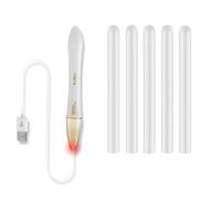 NUHUi Toys Heater Stick Warmer Rod Heating Flesh Light LED Warming Stick USB Hand Warmer + 5Pcs Drying Sticks Dryers