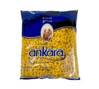 Nuhun Ankara Elbow Makrani 500G - Curved Shape Pasta, Elbow Macaroni Easy to Cook Product of Turkey Pack of 1