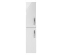 Nuie 300mm Tall Unit (2 Door),nuie Athena 2 Door Wall Hung Tall Storage Unit 300mm Wide