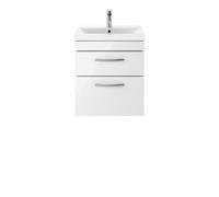 Nuie 500 Wh 2-Drawer Vanity & Basin 1