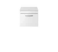 Nuie 500 Wh Single Drawer Vanity & Worktop