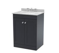 Nuie 600 F/s 2-Door Unit & Marble Top