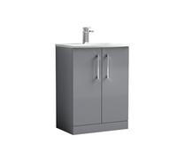 Nuie 600 Fs 2-Door Vanity & Basin 4