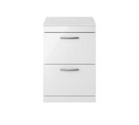 Nuie 600 Fs 2-Drawer Vanity & Worktop