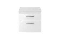 Nuie 600 Wh 2-Drawer Vanity & Worktop