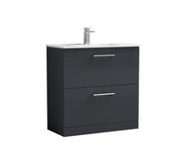 Nuie 800 Fs 2-Drawer Vanity & Basin 2