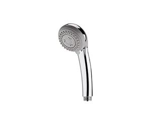 Nuie A371 ǀ Modern Bathroom Three Function Shower Handset, 215mm x 70mm, Chrome