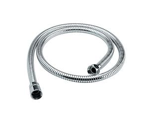 Nuie A391 ǀ Modern Bathroom Shower Accessories Flex Hose, 1500mm, Chrome, Silver