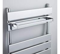Nuie ACC005 Heating Accessory Modern Bathroom Magnetic Radiator Towel Hook, 60mm x 450mm, Chrome