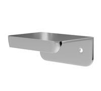 Nuie Alder Chrome Furniture Handle | Satin Chrome | Zinc Alloy | 30mm