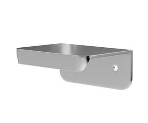 Nuie Alder Chrome Furniture Handle | Satin Chrome | Zinc Alloy | 30mm