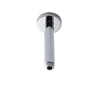 Nuie ARM15 ǀ Modern Bathroom Round Fixed Ceiling Shower Arm, 150mm, Chrome