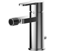 Nuie Arvan Arv306 Chrome Single-Lever Bidet Mixer Tap With Pop-Up Waste