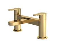 Nuie Arvan Brushed Deck Mounted Bath Filler- ARV803