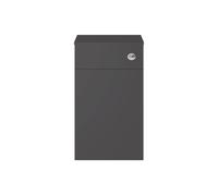 Nuie Athena Toilet Unit | Gloss Grey | MDF | 500mm