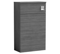 Nuie Athena Woodgrain Toilet Unit | Anthracite | MDF | 500mm