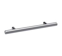 Nuie Bar Furniture Handle with 96mm Hole Centres | Chrome | Aluminium | 156mm