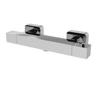 Nuie Bar Valve Thermostatic Square Bathroom Shower Rust Proof Durable Modern