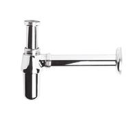 Nuie Chrome Basin Bottle Trap With 190mm Extention Tube EA370