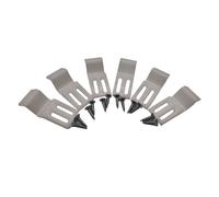 Nuie Bath Panel Clips x 6 and Screws for Acrylic Bath Panel Accessories