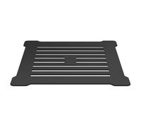 nuie Square Shower Waste Black Top - Black