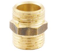 Nuie Brass Connector and Flow Regulator | Chrome | 20mm x 25mm x 20mm