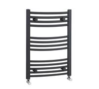 Nuie Curved Ladder Rail | Anthracite | Steel | 700mm x 500mm