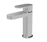 Nuie Cyprus Mono Basin Mixer Tap with Push Button Waste | Chrome | Brass | 52mm x 160mm x 150mm
