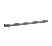 Nuie D Shaped Furniture Handle with 320mm Hole Centres | Brushed Pewter | Aluminium | 328mm