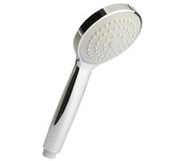 Nuie Easyclean Round Shower Handset | Chrome | ABS | 105mm x 230mm x 56mm