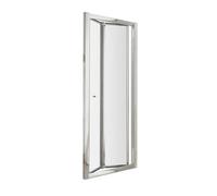 Nuie Ella Bi-Fold Shower Door | Chrome | Aluminium | 800mm x 1850mm