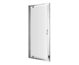 Nuie Ella Pivot Shower Door | Chrome | Aluminium | 800mm x 1850mm