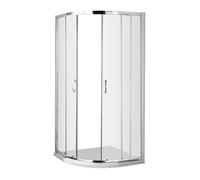 Nuie Ella Quadrant Shower Enclosure | Chrome | Aluminium | 1850mm x 800mm
