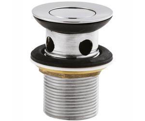 Nuie Er03 Chrome-Plated Brass Flip-Top Slotted Basin Waste (62mm) - Contemporary