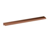 Nuie Finger Pull Furniture Handle | Brushed Bronze | Aluminium | 300mm