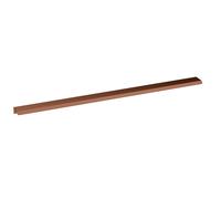 Nuie Finger Pull Furniture Handle | Brushed Bronze | Aluminium | 500mm