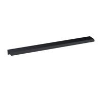Nuie Finger Pull Handle | Matt Black | Aluminium | 300mm