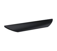 Nuie Finger Pull Furniture Handle | Matt Black | Zinc Alloy | 252mm