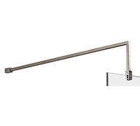 nuie FIX023 Modern Bathroom Wetroom Screen Support Arm, 15mm x 150mm x 1000mm, Chrome