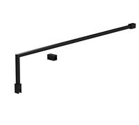 Nuie Matt Black Wetroom Shower Screen Support Arm - FIX024